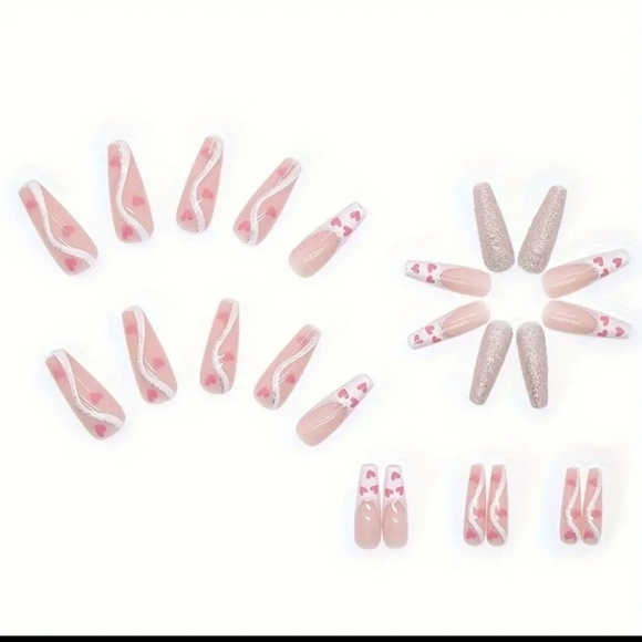 24 Pieces Fake press on nails - Picture 2 of 6